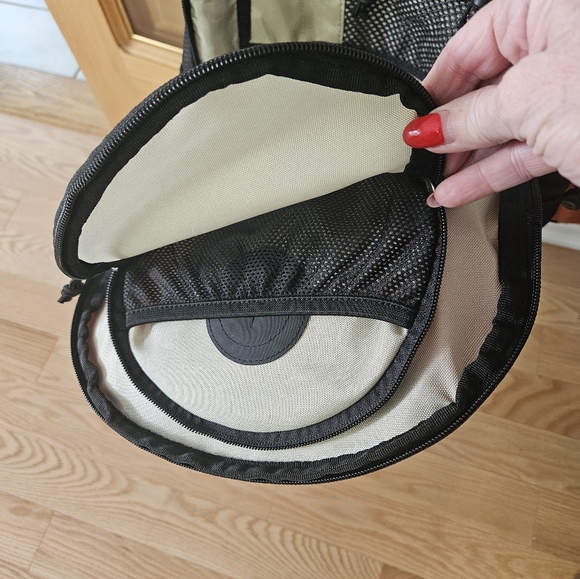 Rugged Muav Backpack by Groundwear  Orange & Black - Picture 4 of 8